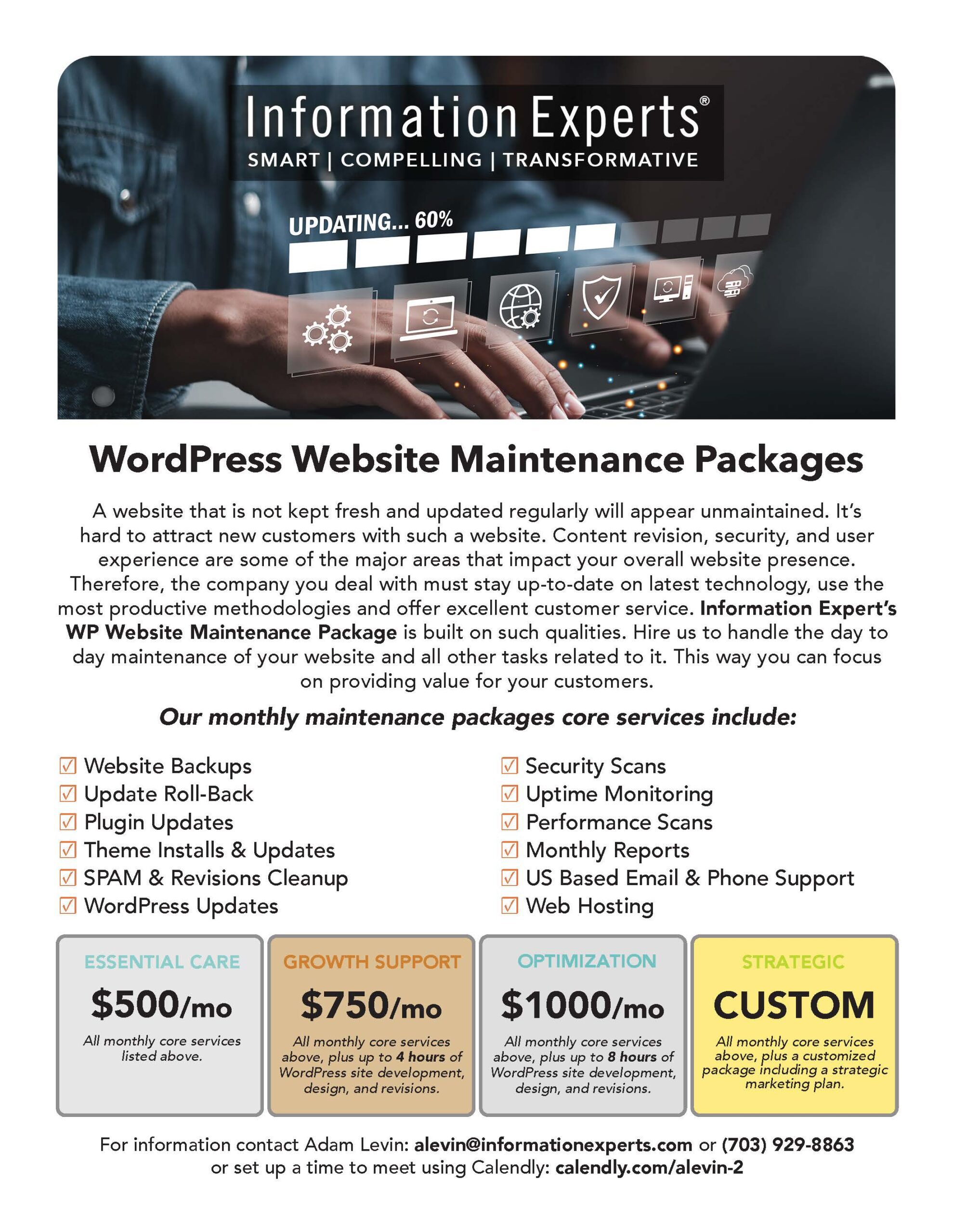 WordPress Website Maintenance Packages